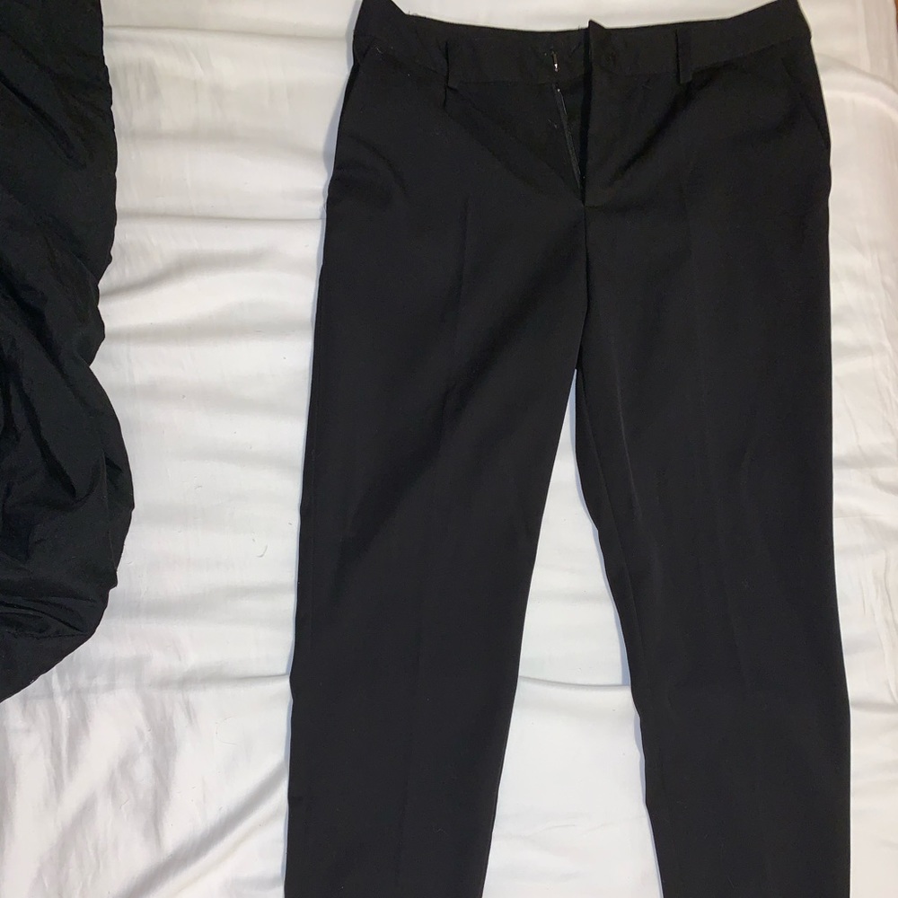 Black Split Hem Dress Pants (worn twice)